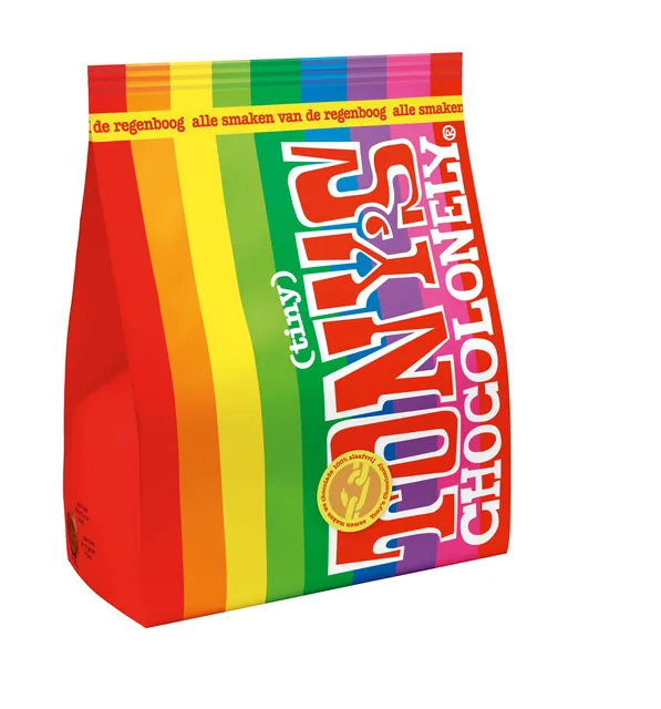 Chocolade Tony Chocolonely tiny mix zak 135gr