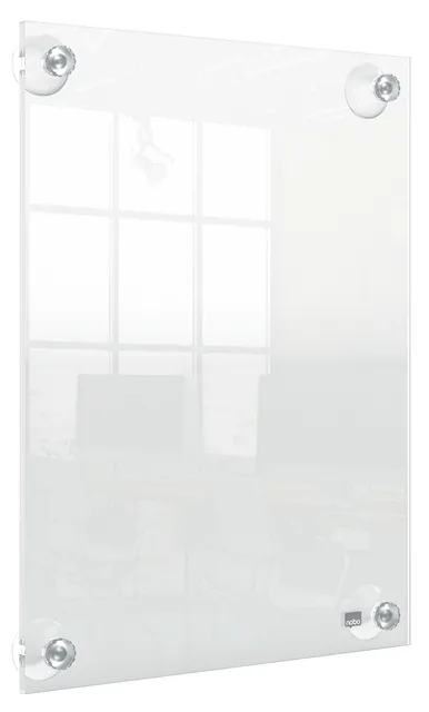 Infobord Nobo Premium Plus A4 acryl verplaatsbaar