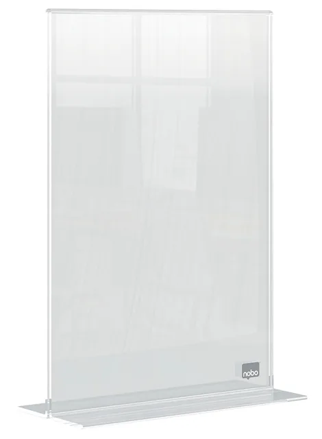 Infobord Nobo Premium Plus A5 acryl vrijstaand