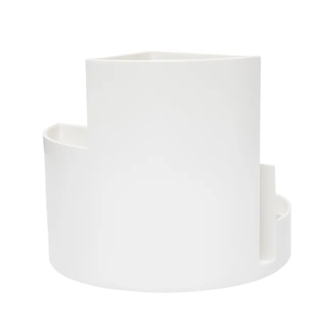 Pennenkoker MAUL roundbox recycled 6 vaks wit