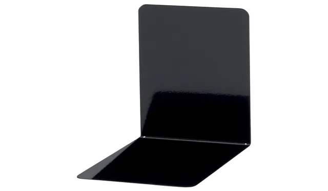 Boekensteun MAUL staal 14x12x14cm magnetisch zwart