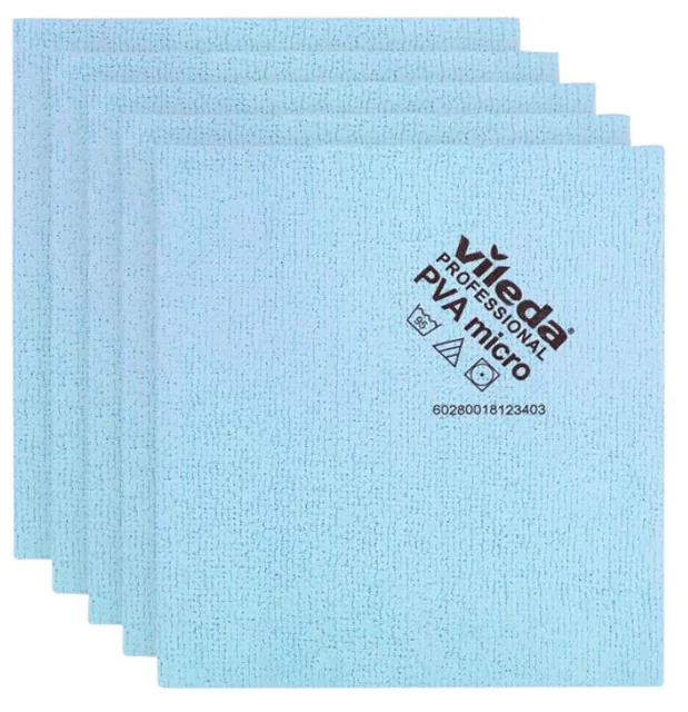 Microvezeldoek Vileda Pro blauw