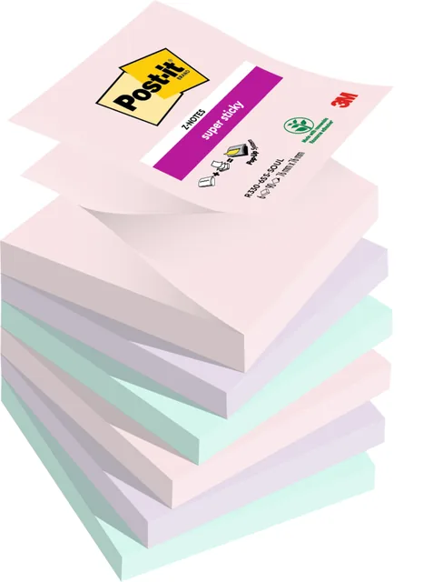Memoblok Post-it Z-Notes R330 Super Sticky Soul