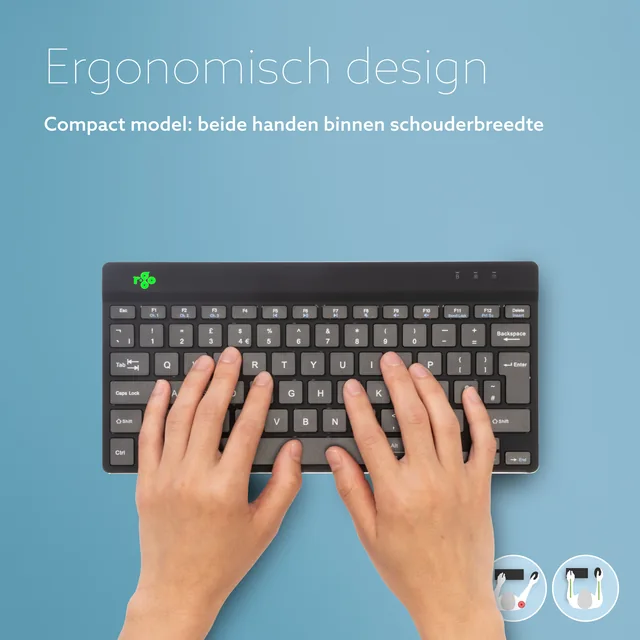 Toetsenbord R-Go Ergonomisch Compact Break QWERTY
