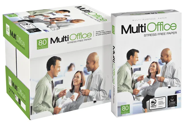 Kopieerpapier MultiOffice A4 80gr wit