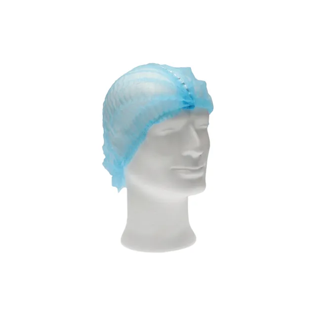 Haarnet CMT clip non-woven L 53cm blauw