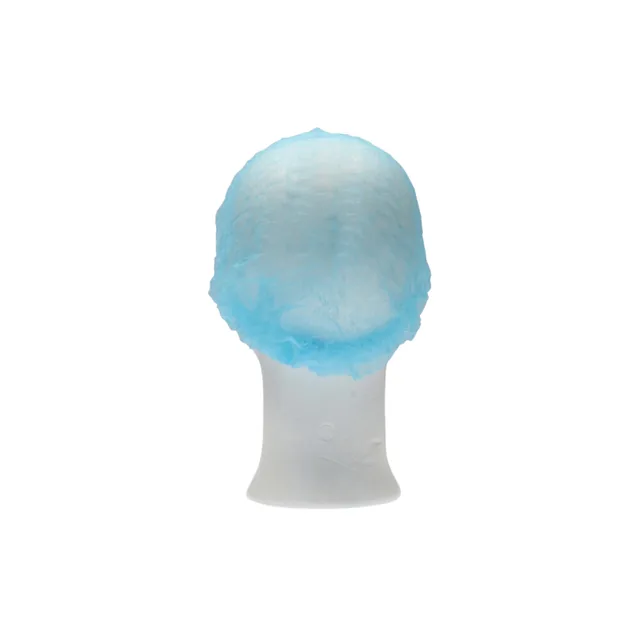 Haarnet CMT clip non-woven M 50cm PP blauw