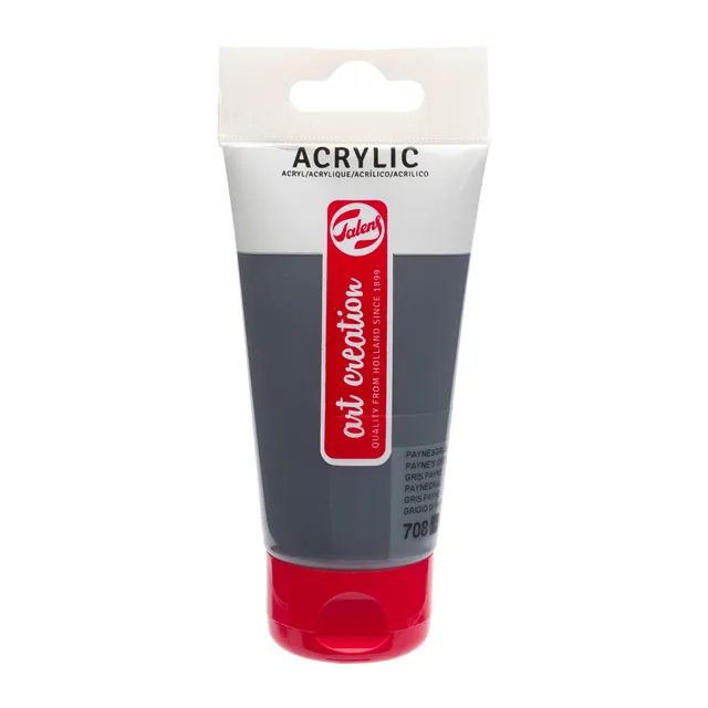 Acrylverf TAC 708 paynesgrijs tube 75ml