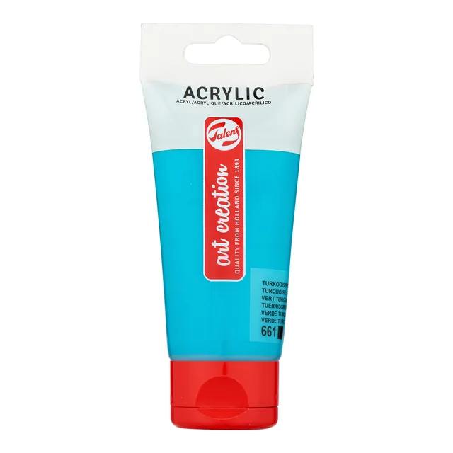 Acrylverf TAC 661 turkooisgroen tube 75ml
