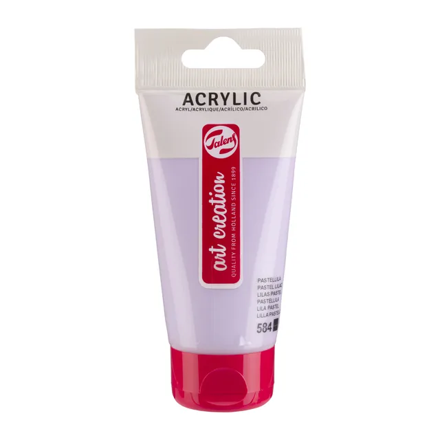 Acrylverf TAC 584 pastellila tube 75ml