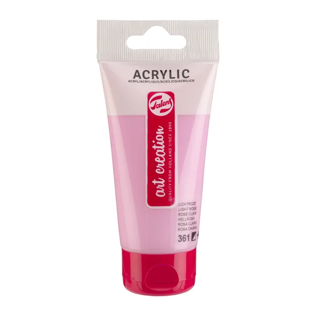 Acrylverf TAC 361 lichtroze tube 75ml