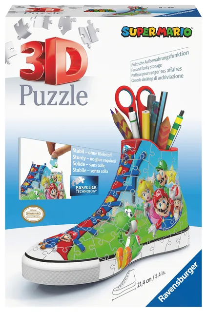3D puzzel Ravensburger Sneaker Mario 54st