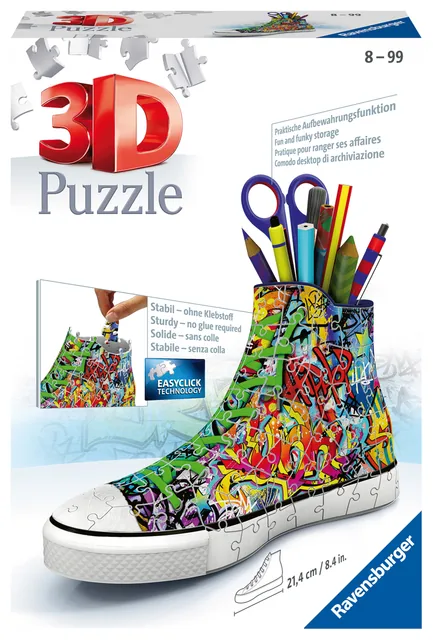 3D puzzel Ravensburger Sneaker Graffiti Style 54st