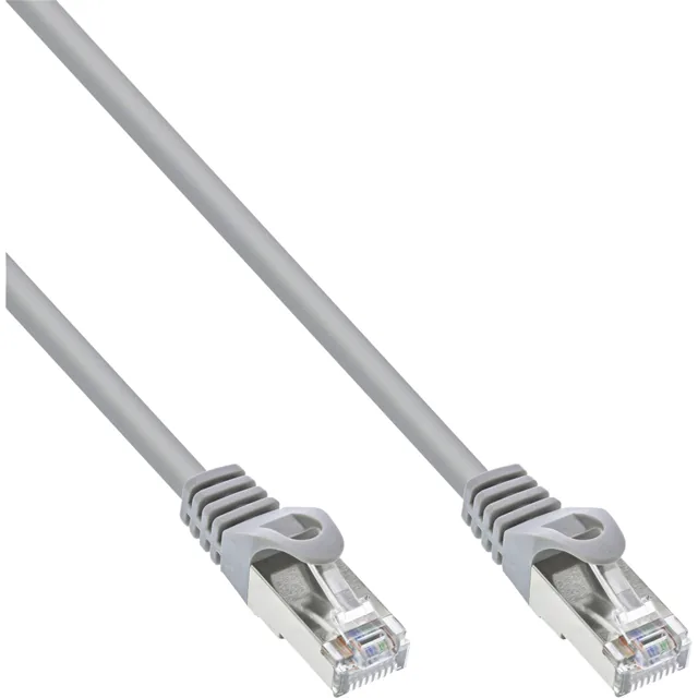 Kabel inLine U UTP Cat5e 5 meter grijs