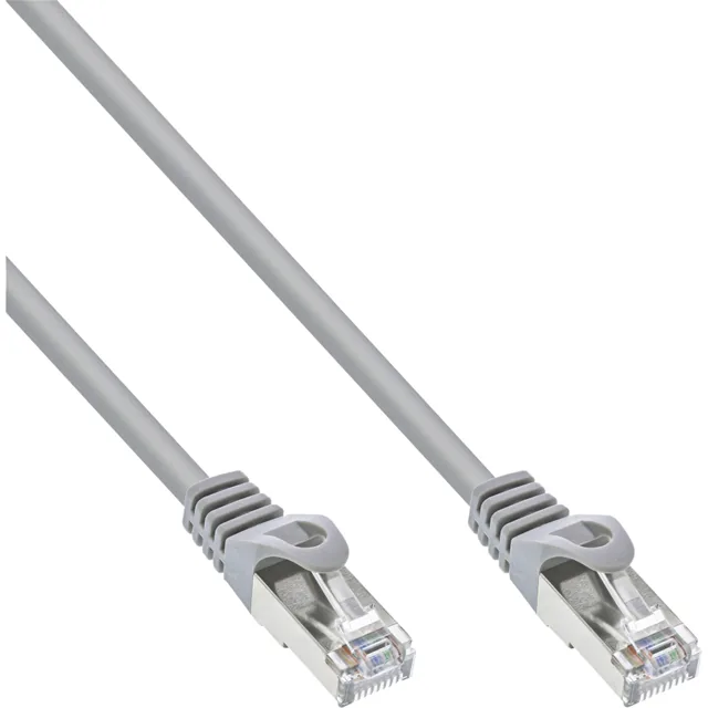Kabel Inline Cat5.e SF UTP 1.5 meter grijs