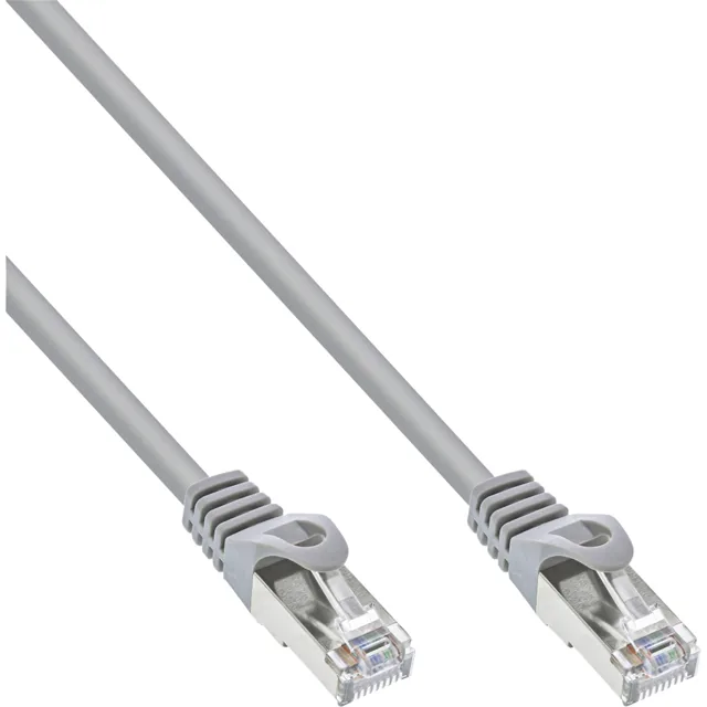 Kabel inLine U UTP Cat5e 20 meter grijs