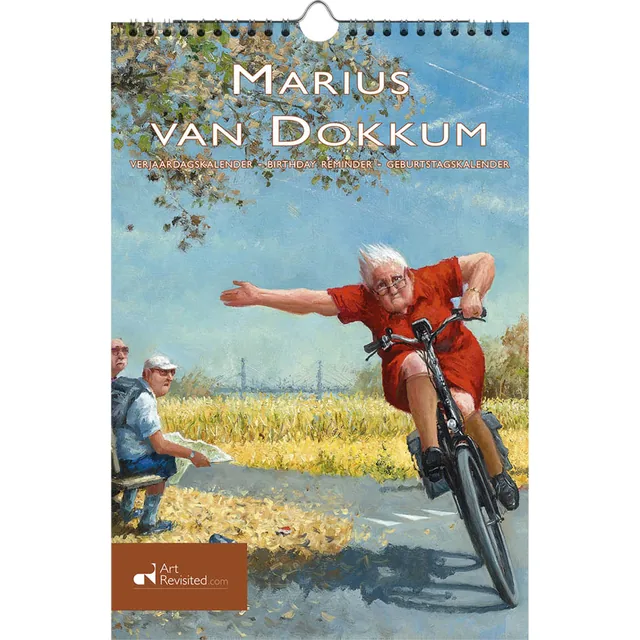 Verjaardagskalender Marius van Dokkum Turbo A4