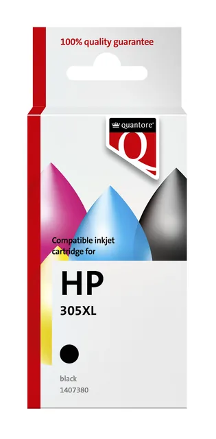 Inktcartridge Quantore Hp 305XL zwart