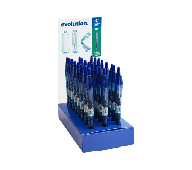 Gelschrijver PILOT Begreen B2P blauw displ à 24st