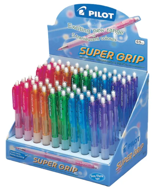 Vulpotlood PILOT Supergrip HB 0.5mm neon ass