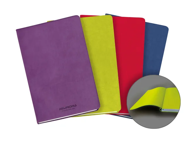 Notitieboek Aurora Capri A5 192blz lijn 80gr ass