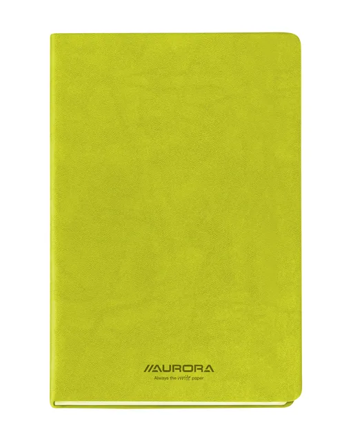 Notitieboek Aurora Capri A5 192blz lijn 80gr groen