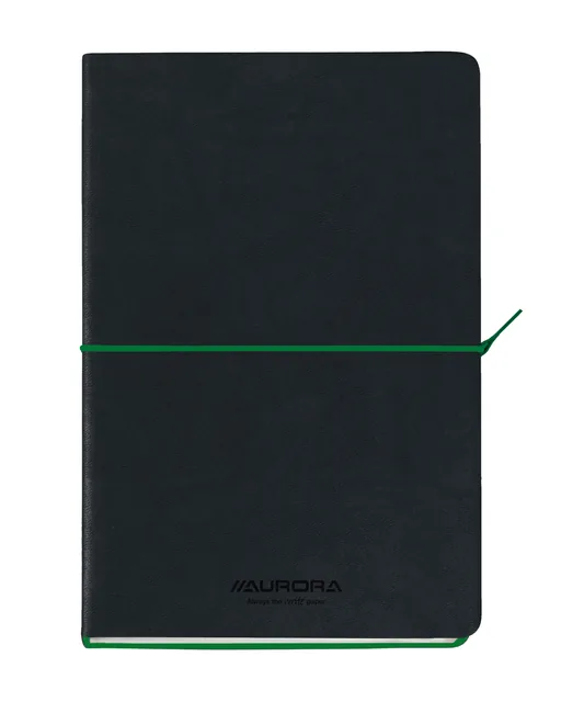 Notitieboek Aurora Tesoro A5 192blz lijn 80gr gn