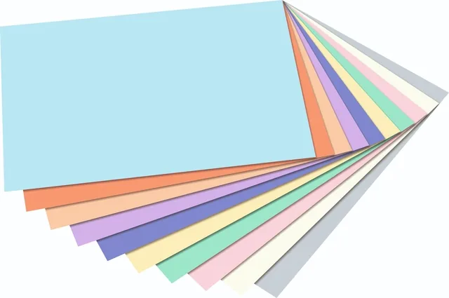Knutselpapier Folia A4 100vel 10 pastelkleuren