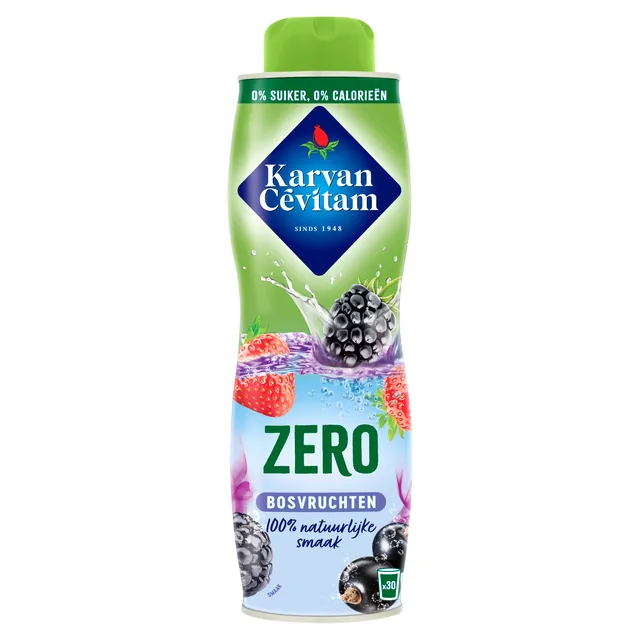 Siroop Karvan Cevitam bosvruchten 0 suiker 600ml