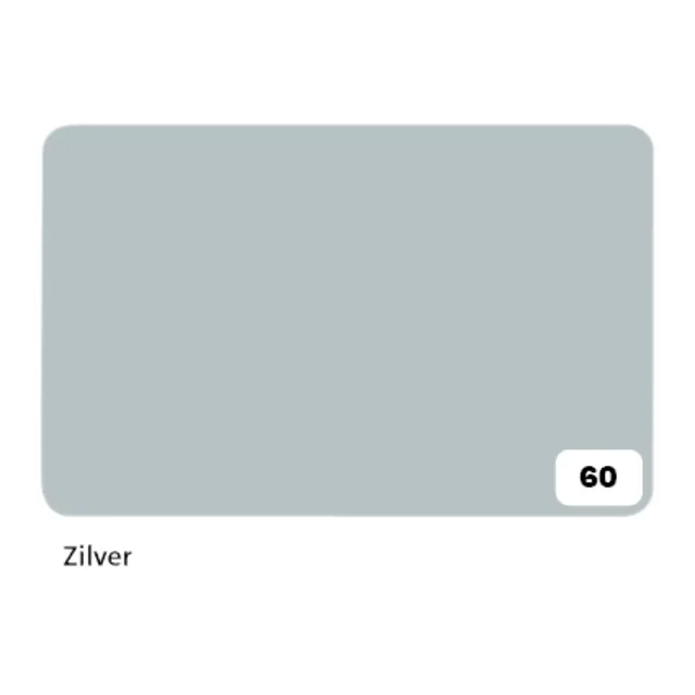 Fotokarton Folia 300gr 50x70cm 60 zilver
