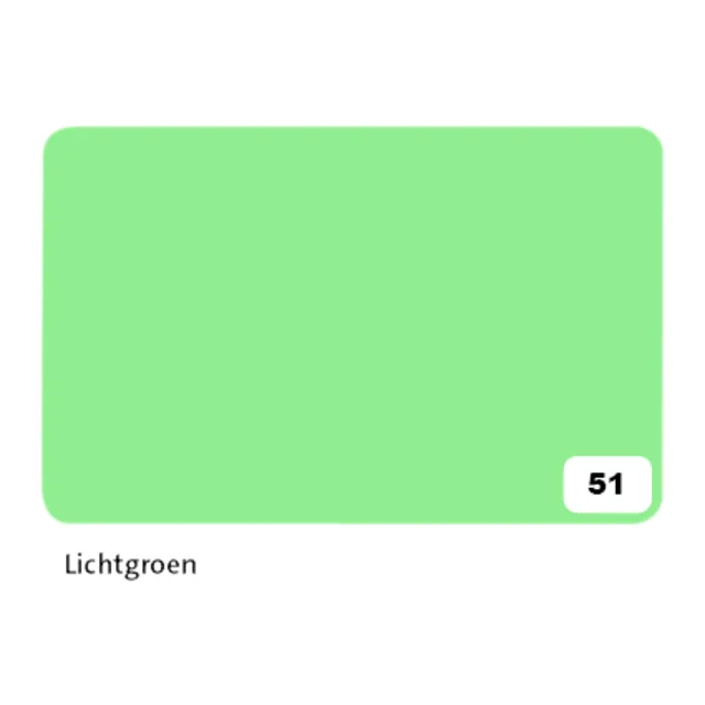 Fotokarton Folia 300gr 50x70cm 51 lichtgroen