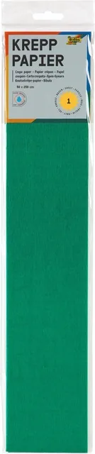 Crepepapier Folia 50x250cm 10vel 141 mosgroen