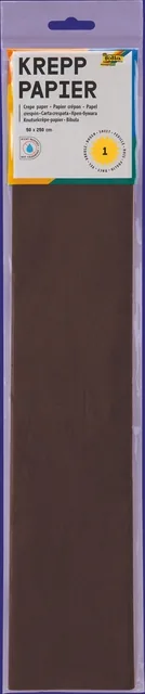 Crepepapier Folia 50x250cm 115 chocoladebruin