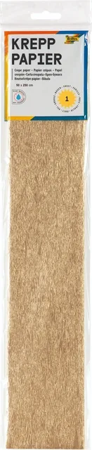 Crepepapier Folia 50x250cm 10vel 9125 goud