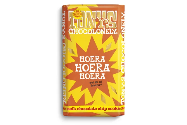 Chocolade Tony Chocolonely gefeliciteerd reep 180