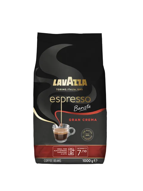 Koffie Lavazza espresso bonen Barista Gran Crema