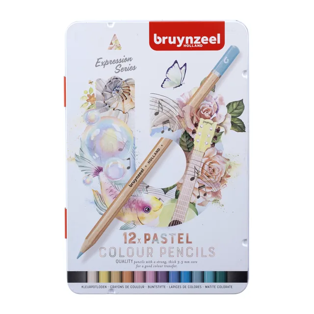 Kleurpotlood Bruynzeel Expression blik 12st ass pa