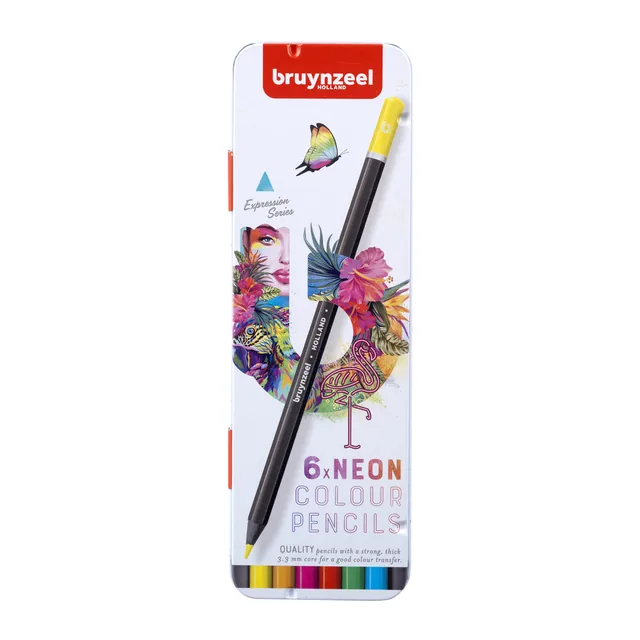 Kleurpotlood Bruynzeel Expression blik 6st ass ne