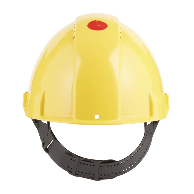 Veiligheidshelm 3M 53-62cm pinverstelling geel