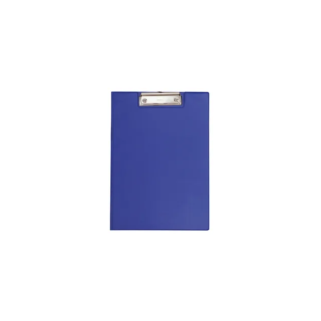Klembordmap MAUL poly A4 staand PP-folie blauw