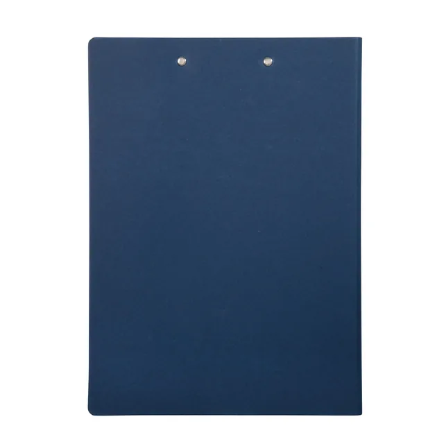 Klembordmap MAULbalance A4 karton rug 8mm blauw