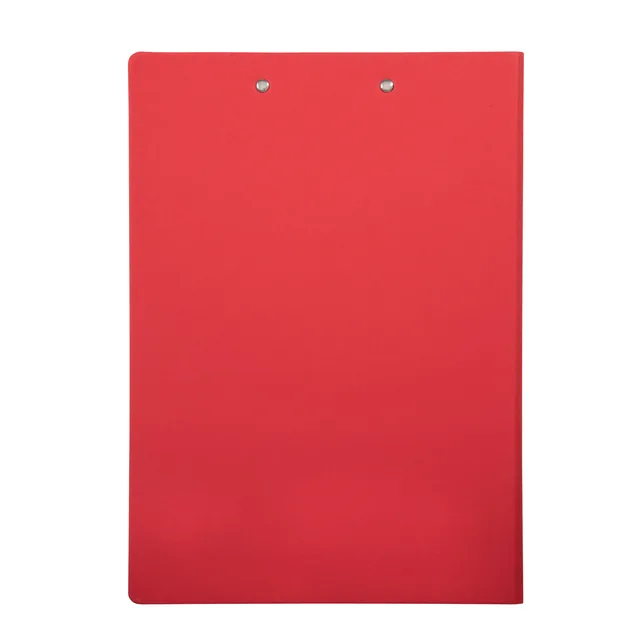 Klembordmap MAULbalance A4 karton rug 8mm rood