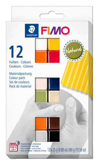 Klei Fimo Staedtler soft colourpack 12 naturalcol