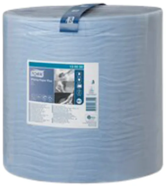 Poetspapier Tork W1 Premium 2laags blauw 130050
