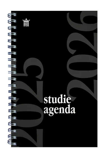 Schoolagenda 2026-2027 Ryam Studie 7d/2p sp zwart