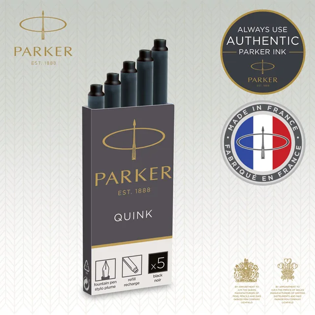 Inktpatroon Parker Quink zwart