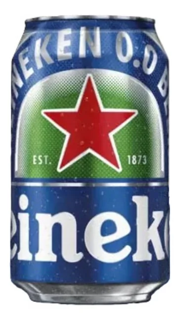 Bier Heineken 0.0 blik 330ml