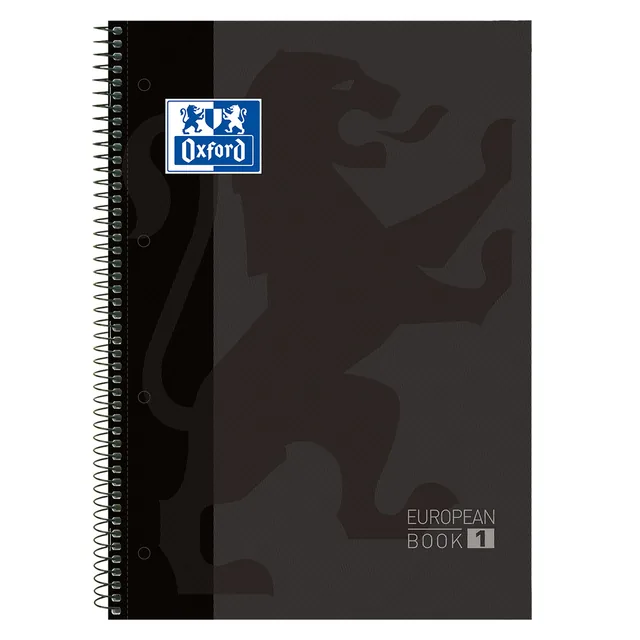 Notitieboek Oxf classic europeanb A4+ 160p zw