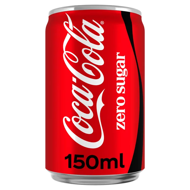 Frisdrank Coca Cola zero blik 150ml