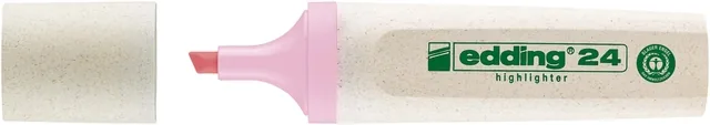 Markeerstift edding 24 Eco 2-5mm pastel roze